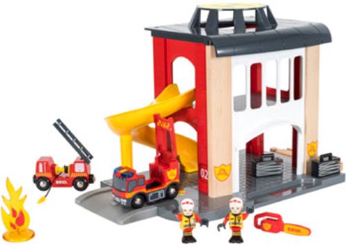 BRIO Destination - Fire Station 12 pieces