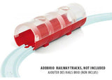 Colorful BRIO Train set featuring a steam train and a transparent tunnel, designed for imaginative and educational play.