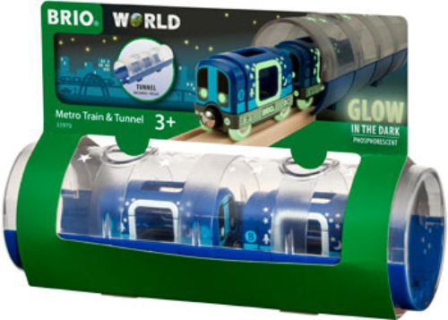 BRIO Train - Metro Train & Tunnel 3 pieces