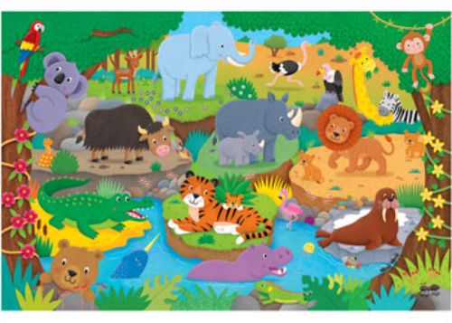 Galt - Alphabet Animals Giant Floor Puzzle