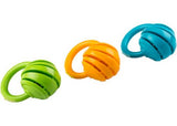 Colorful Halilit Tropical Cage Bell CDU14 for infants, designed to promote sound exploration and sensory development.