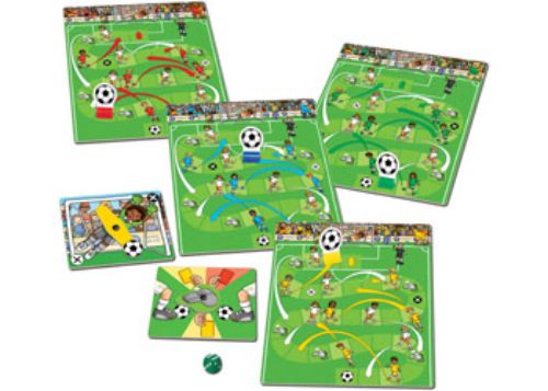 Family-friendly Orchard Game - Football Game with individual boards, spinners, and vibrant graphics for thrilling gameplay.