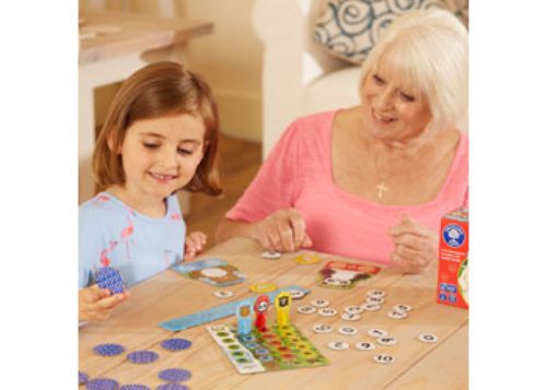 Colorful Orchard Game - Number Bears featuring adorable bear characters for preschool counting and number recognition fun.