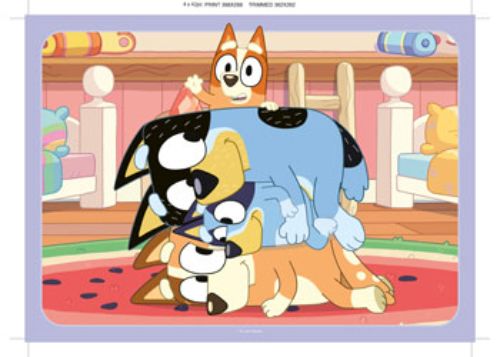 Puzzle - Ravensburger - Bluey Gotta Be Done! Puzzle 4x42pc