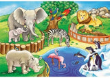 Puzzle - Ravensburger - Animals in the Zoo Puzzle 2x12pc