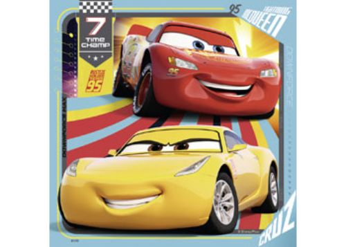 Puzzle - Ravensburger - Disney Cars 3 Collection 3x49pc