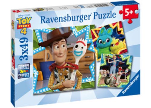 Puzzle - Ravensburger - Disney Toy Story 4 Puzzle 3x49pc