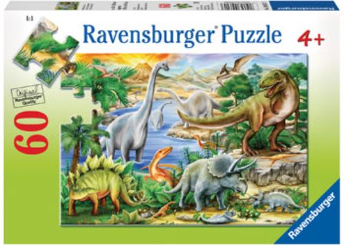 Puzzle - Ravensburger - Prehistoric Life Puzzle 60pc