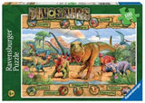 Puzzle - Ravensburger - Dinosaurs Puzzle 100pc