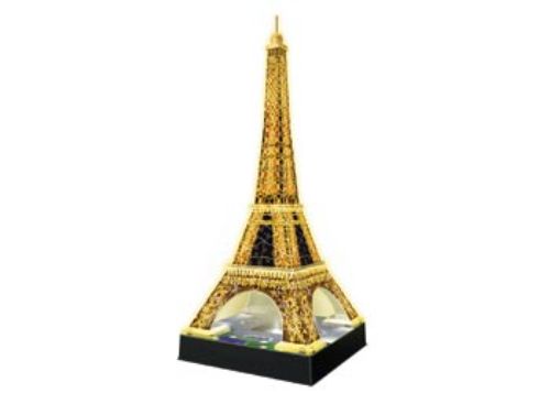 Ravensburger - Eiffel Tower at Night 3D Puzzle 216pc
