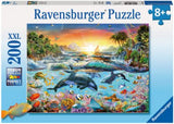 Puzzle - Ravensburger - Orca Paradise Puzzle 200pc