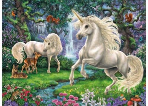 Puzzle - Ravensburger - Mystical Unicorns Puzzle 200pc