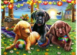 Puzzle - Ravensburger - Puppy Picnic 100pc