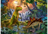 Puzzle - Ravensburger - Dinosaur Oasis 100pc
