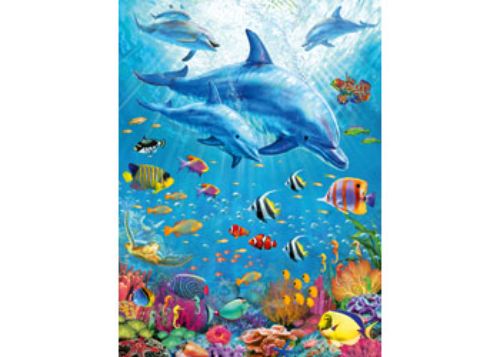 Puzzle - Ravensburger - Pod of Dolphins 100pc
