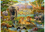 Puzzle - Ravensburger - Animals of the Savanna 200pc