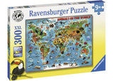 Puzzle - Ravensburger - Animals of the World 300pc