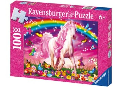 Puzzle - Ravensburger - Horse Dream Puzzle Glitter 100pc