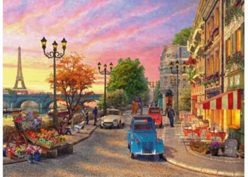 Puzzle - Ravensburger - A Paris Evening Puzzle 500pc