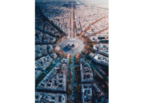Puzzle - Ravensburger - Paris From Above 1000pc