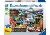 Large Format Puzzle - Ravensburger - Apres All Day 500pcLF