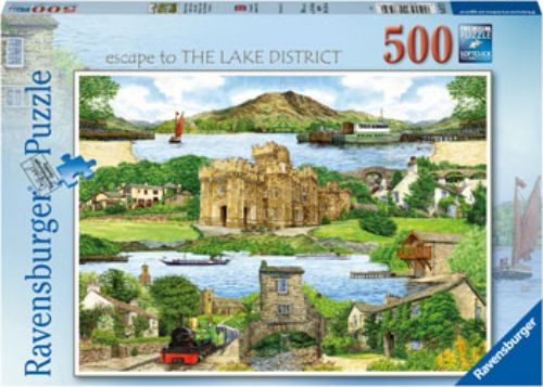 Puzzle - Ravensburger - Escape to the Lake District 500pc