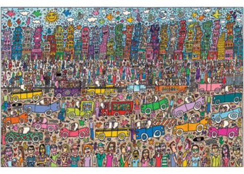 Puzzle - Ravensburger - James Rizzi 5000pc