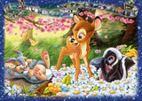 Disney Moments Bambi 1000-piece puzzle featuring a nostalgic scene of the beloved deer from the 1942 classic.