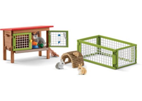 Schleich - Rabbit hutch