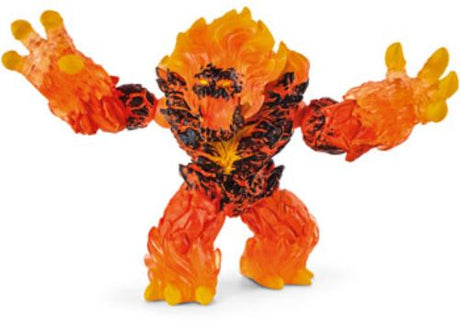 Vividly designed Schleich Lava Smasher, a durable lava creature figure for imaginative play and storytelling for kids aged 3+.