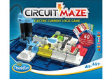 Image of ThinkFun Circuit Maze game; features 60 puzzle challenges that teach circuitry concepts and problem-solving skills.