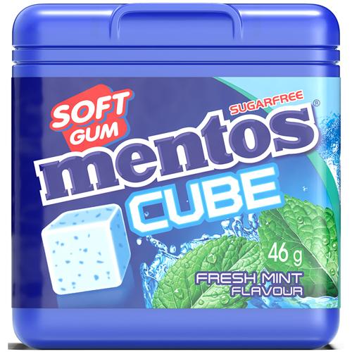 Mentos Cube Ice Mint 46gm (Pack of 4)