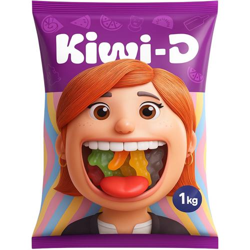 Kiwi-D Gummy Party Mix (2kg)