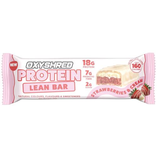 Oxyshred Protein Bar Strawberry & Cream 50gm (Pack of 12)