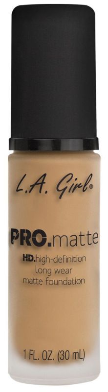 LA Girl Pro Matte Foundation in Soft Beige offers smooth, buildable coverage for a shine-free, flawless finish ideal for oily skin.
