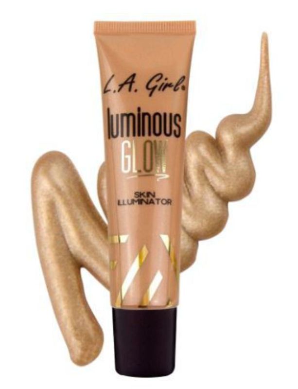 LA Girl Luminous Liquid Cream - Afterglow in a sleek bottle, showcasing its radiant formula for a natural, luminous glow.