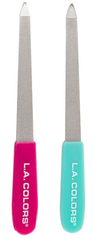 LA Colors Sapphire File Pink &amp; Teal PPK