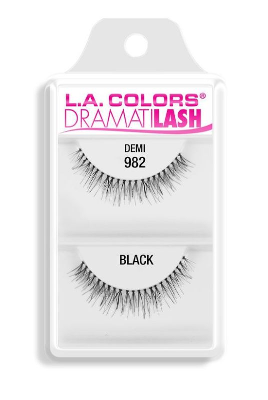 LA Colors Demi Eye Lashes: lightweight, reusable lashes for glamorous, fluttery volume and easy application.