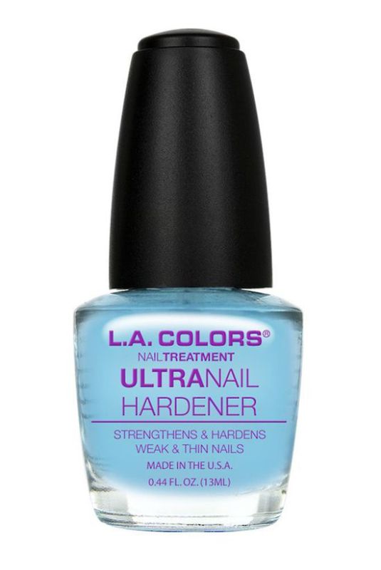 LA Colors Nail Treatment Nail Hardener for strong, healthy nails; prevents peeling, splitting, and breaking for salon-worthy results.