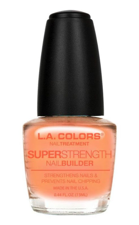 LA Colors Nail Treatment Super Strength, featuring nourishing silk protein for strong, healthy nails and breakage prevention.