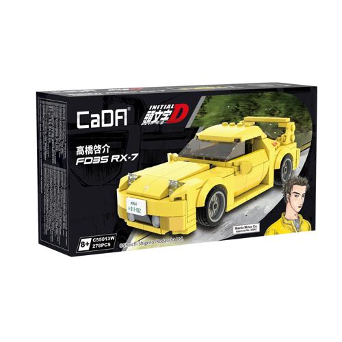 1:24 Initial-D Mazda FD3S Rx-7 Car