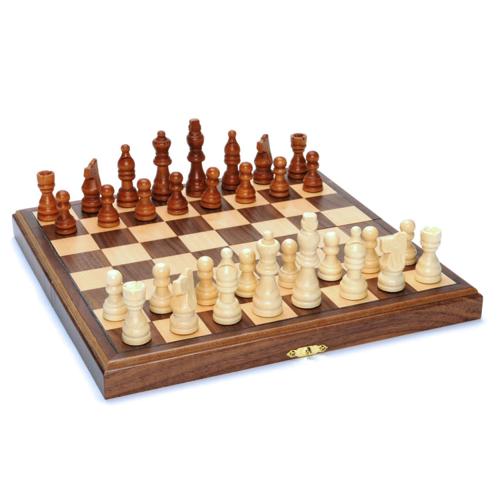 Wood Chess Set (Folding)