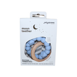 Jellystone Moon Teether - Soft Blue