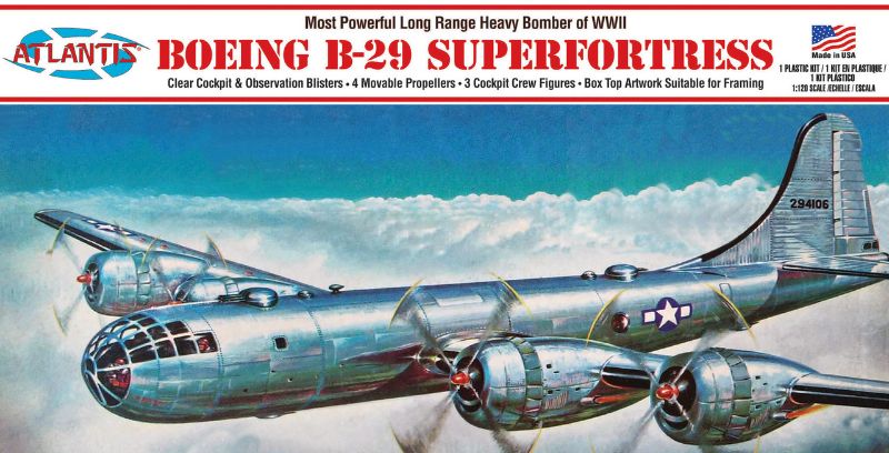 Plastic Kitset - 1/120 B-29 Superfortress