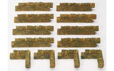 Hornby Cotswold Wall Pack #1 featuring textured stone sections for realistic model railway scenery and countryside aesthetics.