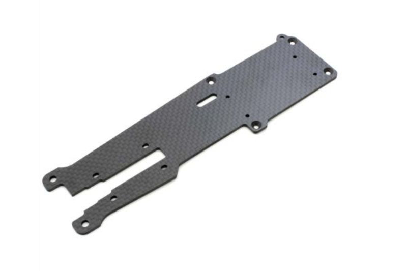 Kyosho Mid Carbon Upper Deck for OPTIMA Mid, enhancing strength, speed, and handling for RC car performance.