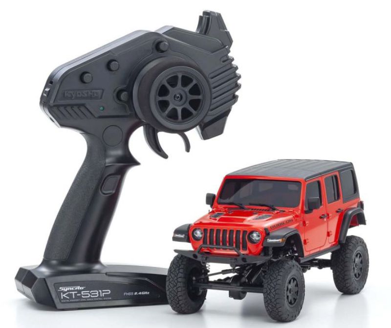 Kyosho Radio Contol - MX-01 Wrangler Unlimited Red