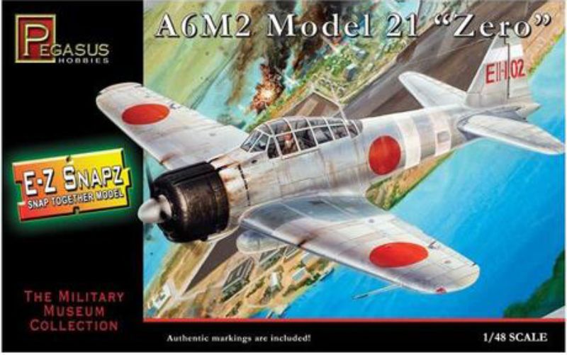 Plastic Kitset - 1/48 Mitsubishi Zero A6M2