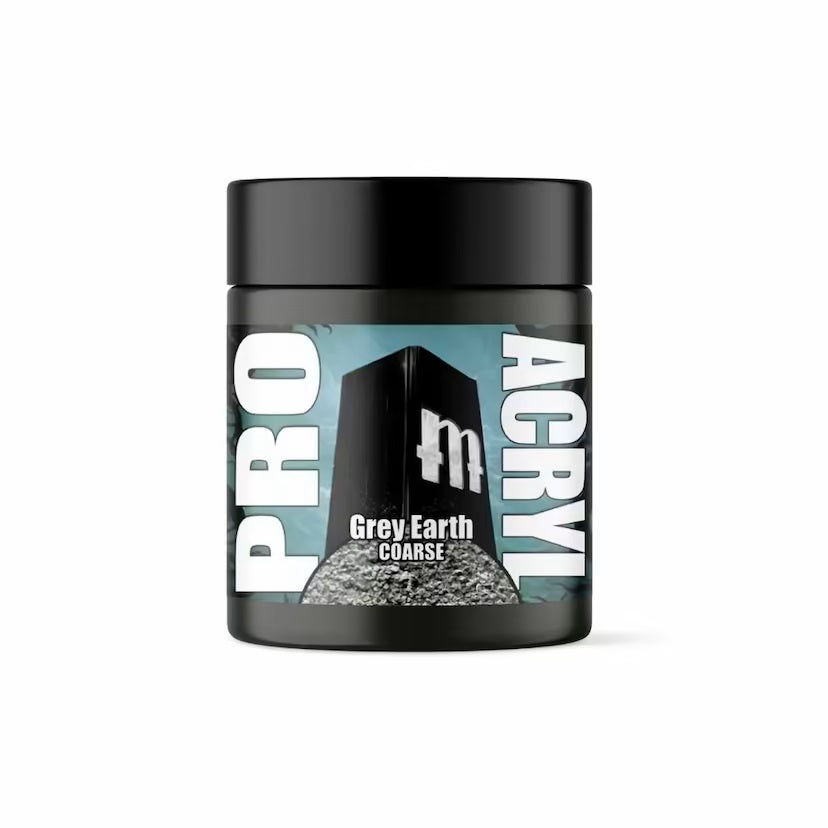 Monument Hobbies - Basing Textures - Grey Earth - Coarse 120ml - Model Paint