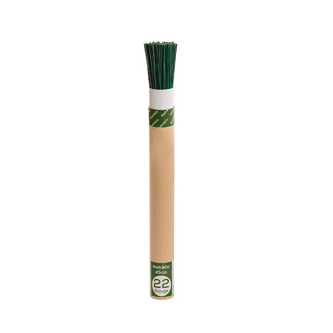 Green Florist Wire Gauge:22 (0.7mm) 2KG BOX (Not Plastic Coated)